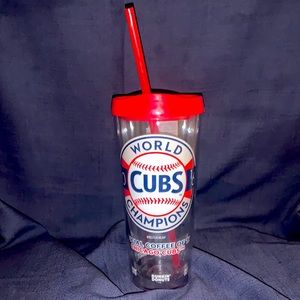 Dunkin Donuts 2016 World Cubs Champions Cold Drink Tumbler
